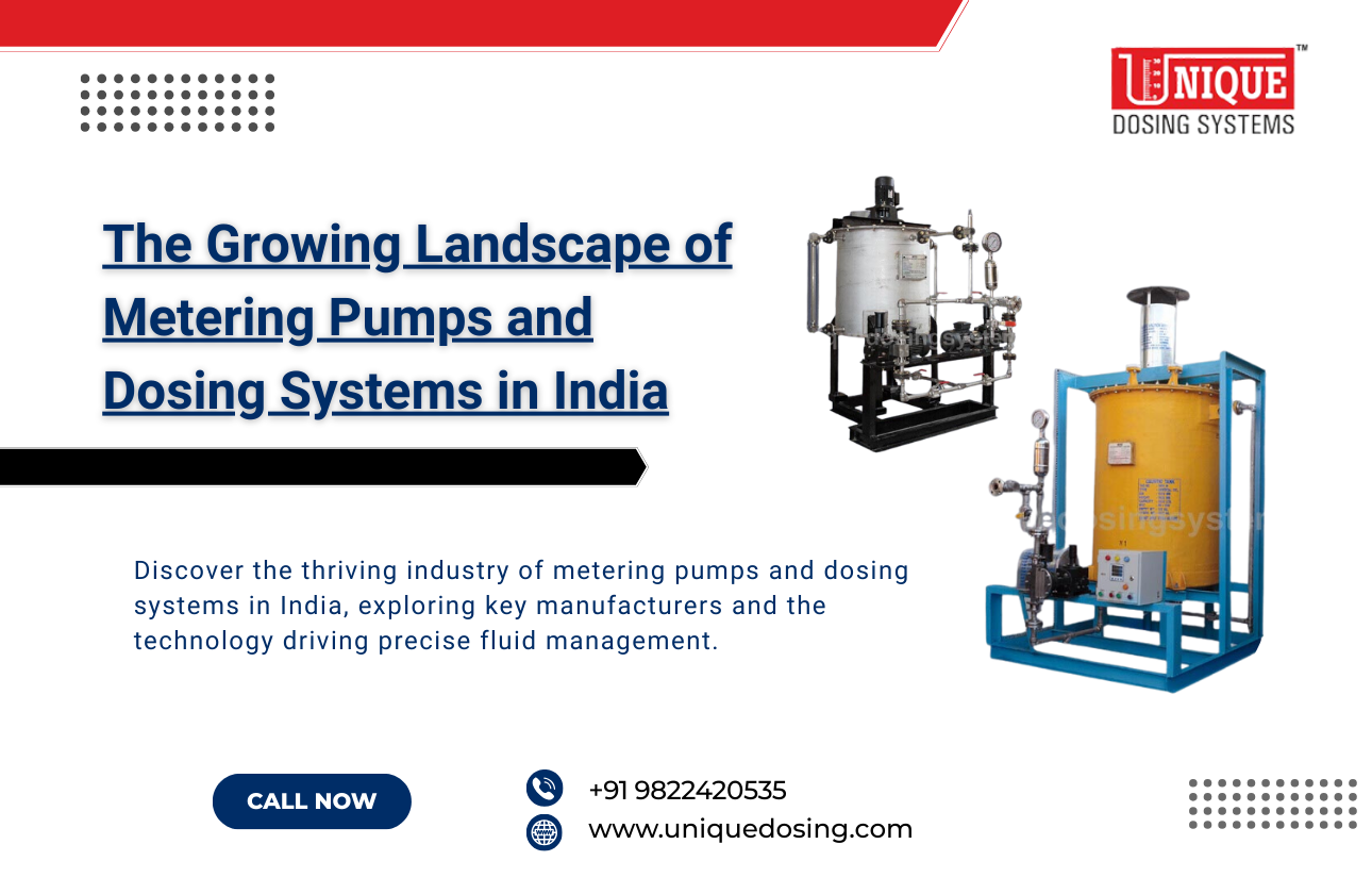 The Growing Landscape of Metering Pumps and Dosing Systems in India
