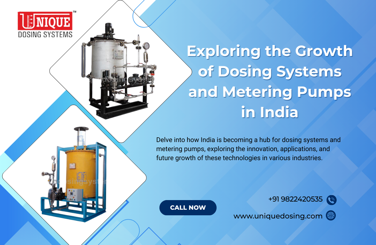 Exploring the Growth of Dosing Systems and Metering Pumps in India