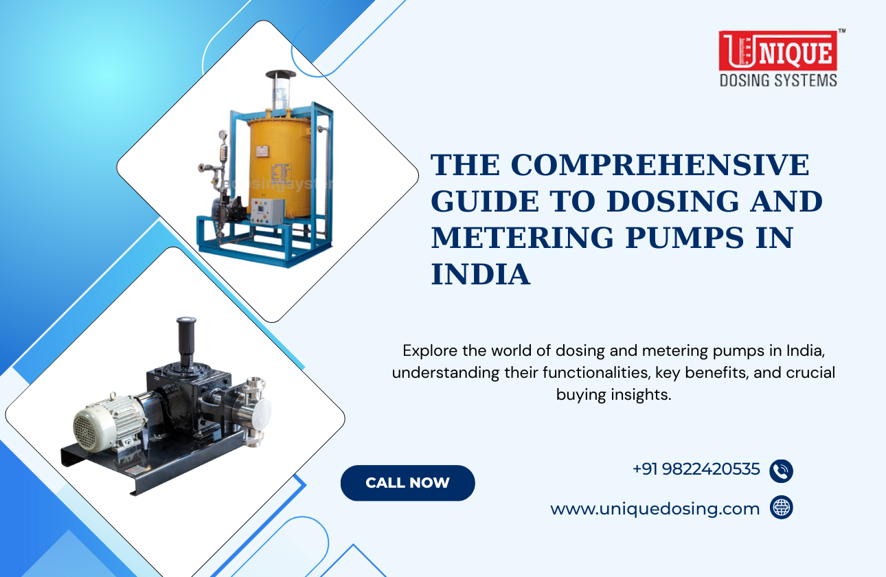 The Comprehensive Guide to Dosing and Metering Pumps in India