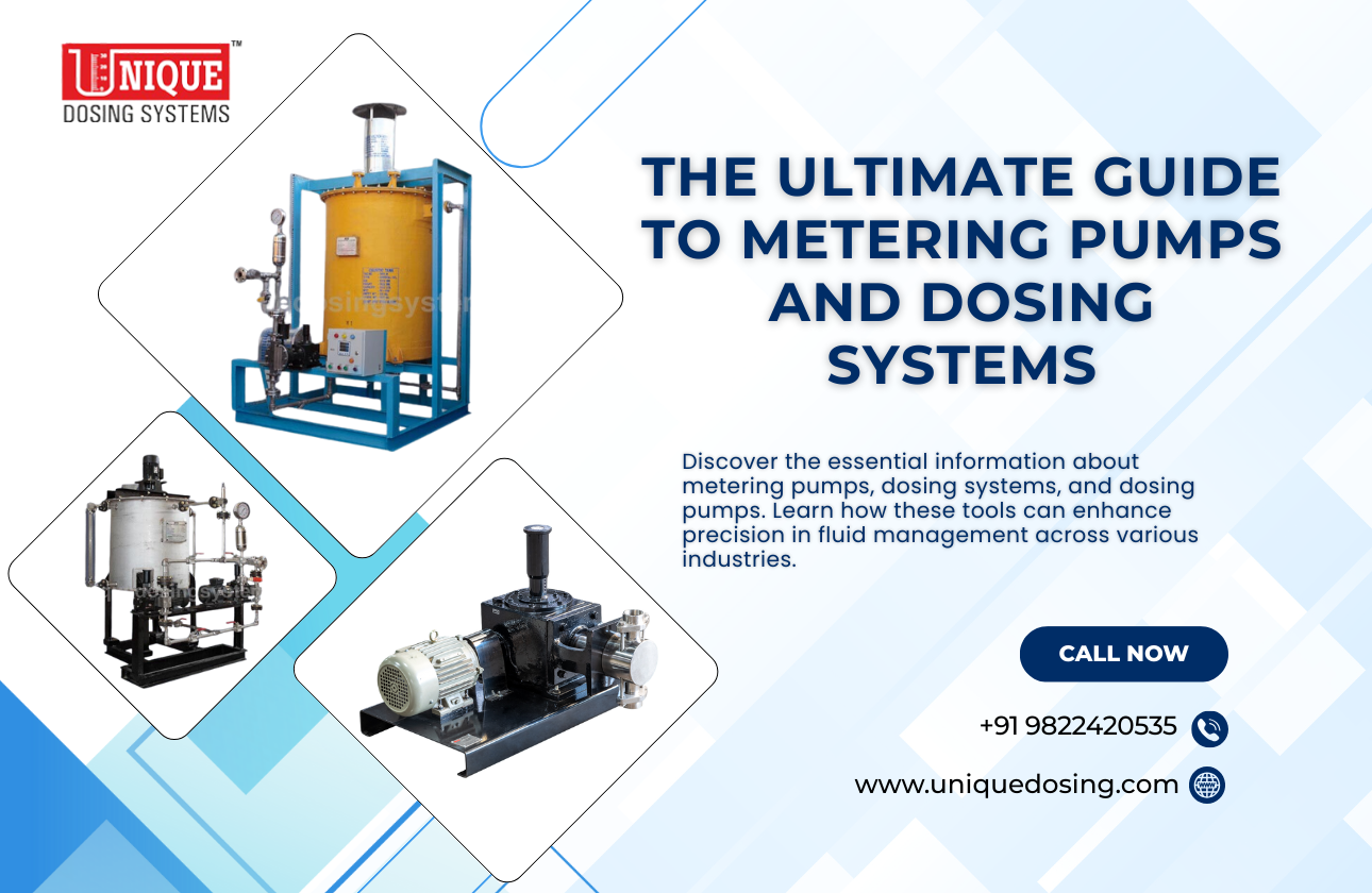 The Ultimate Guide to Metering Pumps and Dosing Systems