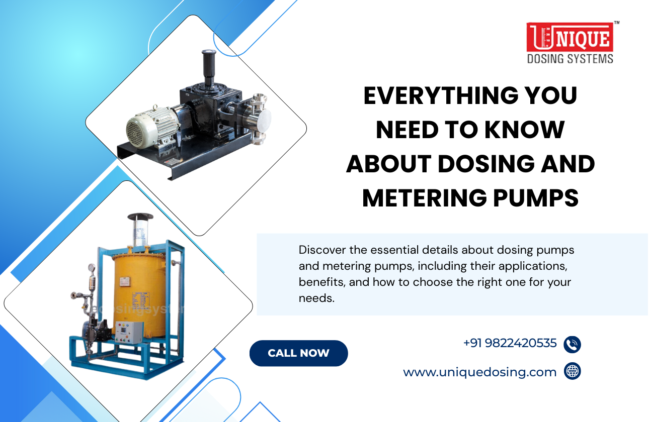 Everything You Need to Know About Dosing and Metering Pumps