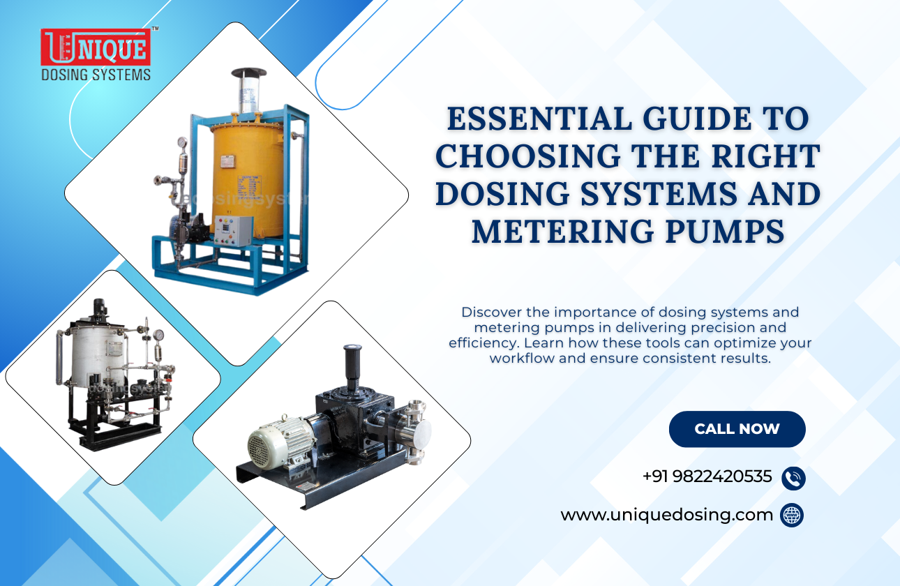 Essential Guide to Choosing the Right Dosing Systems and Metering Pumps
