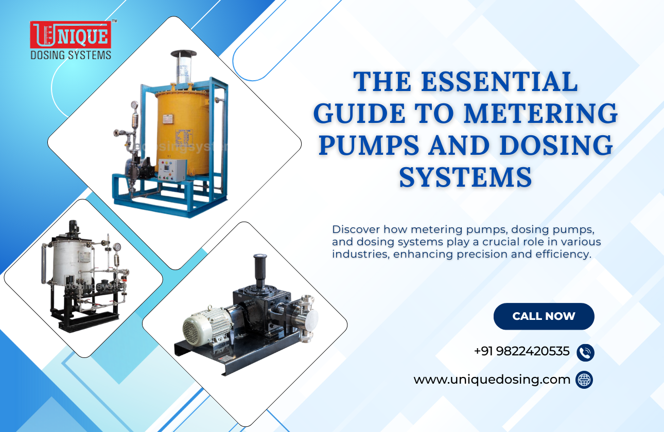The Essential Guide to Metering Pumps and Dosing Systems
