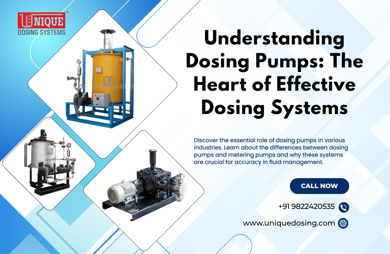 Understanding Dosing Pumps: The Heart of Effective Dosing Systems