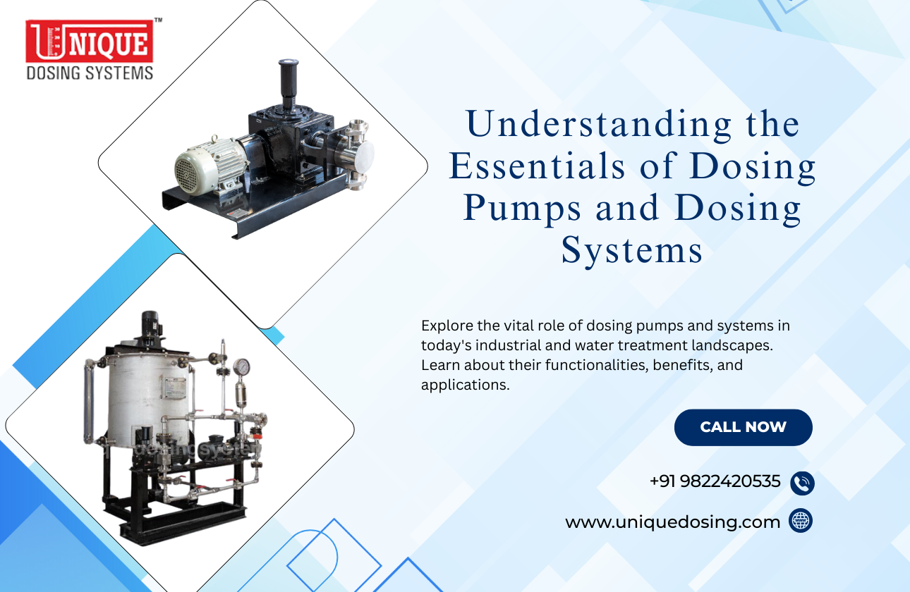 Understanding the Essentials of Dosing Pumps and Dosing Systems