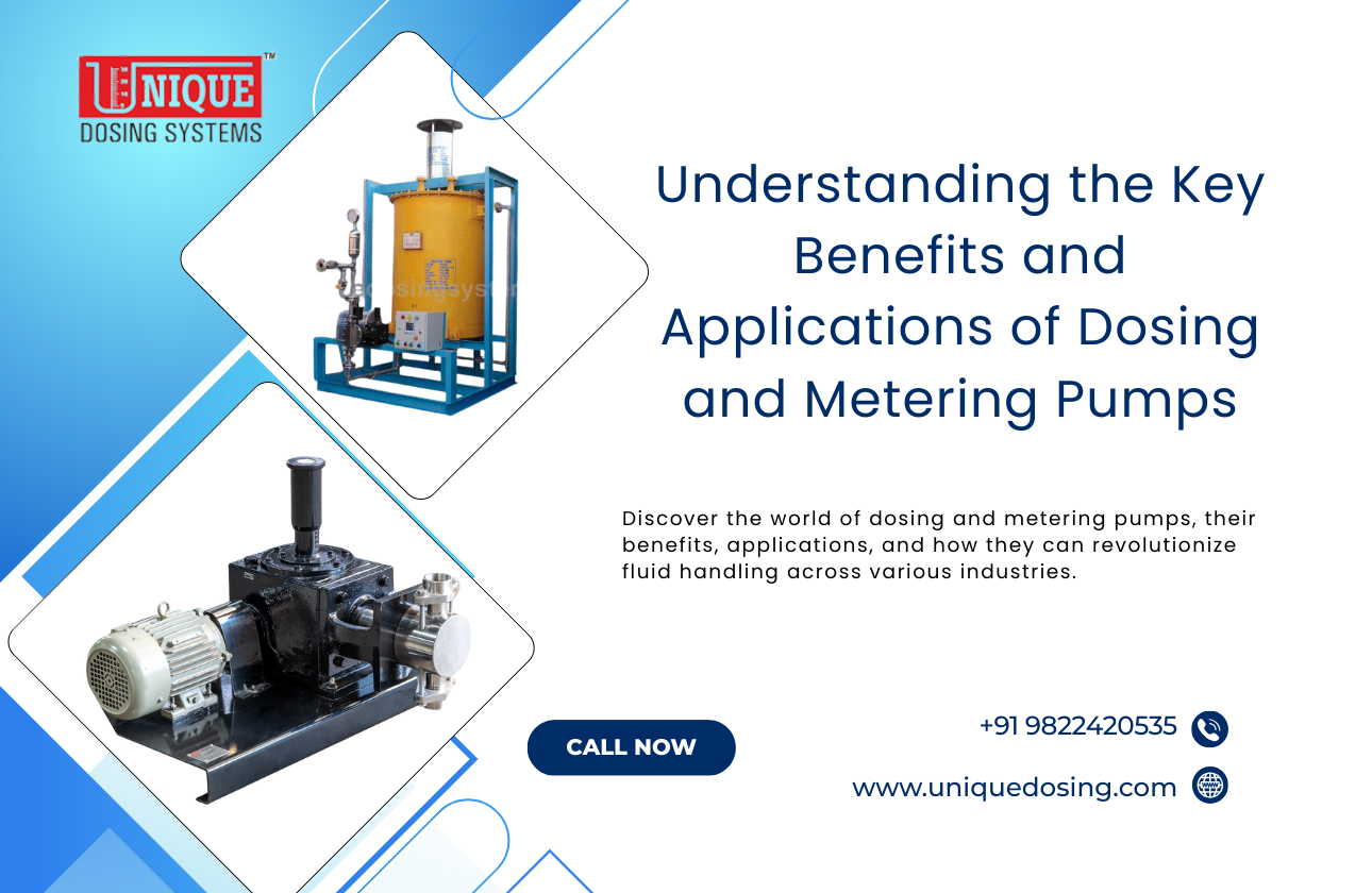 Understanding the Key Benefits and Applications of Dosing and Metering Pumps