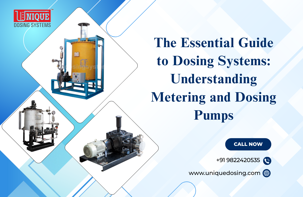The Essential Guide to Dosing Systems: Understanding Metering and Dosing Pumps