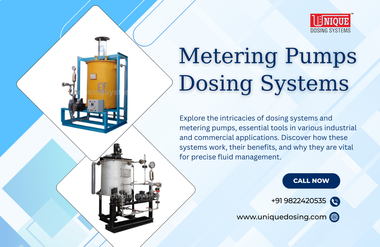 Understanding Dosing Systems and Metering Pumps: The Ultimate Guide