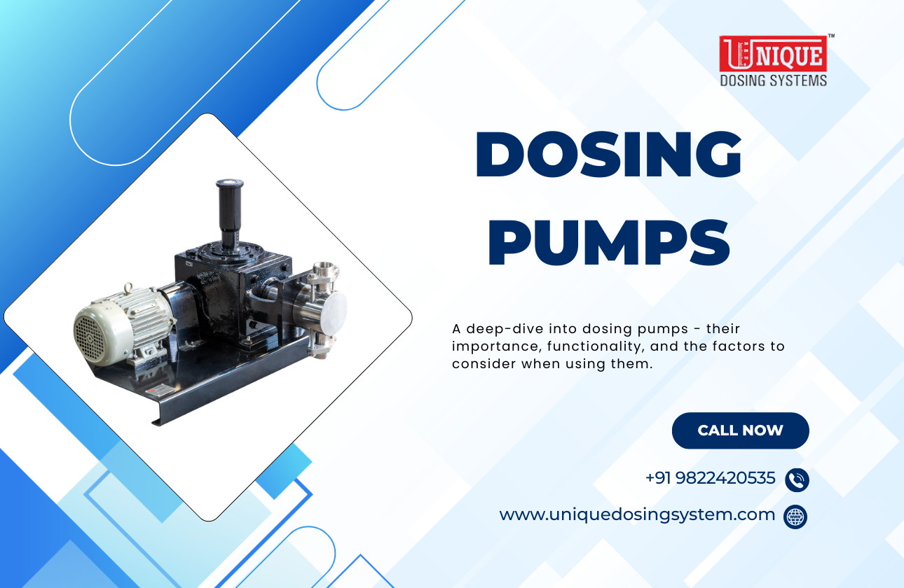 Everything You Need to Know About Dosing Pumps